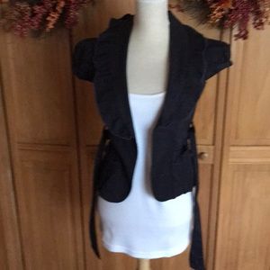 Navy blue cotton jacket